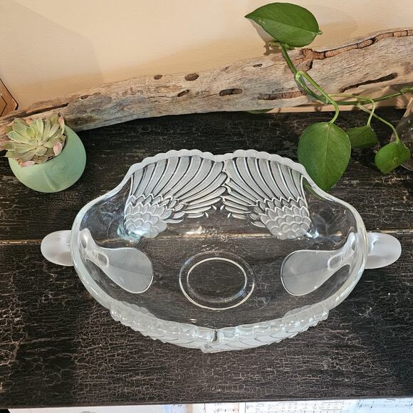 Mikasa Walther Crystal Swan Serving Bowl - West Germany 1970-1980 - Picture 4 of 10